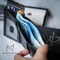 Gambar Dompet Kartu kulit RFID Blocking - Midnight Dusk - Pria Wanita - Cokelat Tua dari Midnight Tech Id undefined 4 Tokopedia