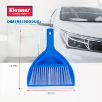 Gambar Kleaner Sapu Pengki Mini Dustpan Mobil dengan Ujung Karet Pembersih Kotoran KC2405 dari Kleaner Indonesia undefined 4 Tokopedia