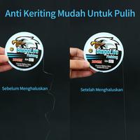 Gambar Senar Pancing 200m Hijau Zamrud Merah Biru Langit Kuat Mulus Kekuatan Tarik Max 21kg Anti Keriting Tahan Lama Japanese Nilon Monofilament Fishing Line Profesional - Hijau Zamrud 10.0# 0.55mm 21kg dari Bubu Payung undefined 4 Tokopedia