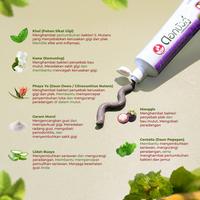 Gambar Twin Lotus Dok Bua Ku Salt Herbal Toothpaste | Pasta Gigi Herbal Garam | Odol Memutihkan Gigi & Penghilang Bau Mulut GUSI Sehat Alami Putih Kuat Kuning Karang Radang Plak Mint Segar Perawatan Sensitif Bakteri dan Menyembuhkan Luka Sariawan - 90gram dari Twin Lotus Dok Bua Ku Official undefined 2 Tokopedia