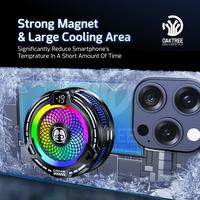 Gambar Oaktree Funcooler FS18 Ai Fan Cooler Radiator Pendingin HP Cooling Fan Gaming - Putih dari Oaktree undefined 4 Tokopedia