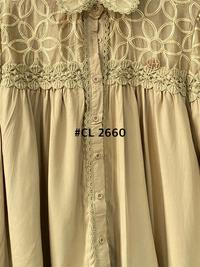Gambar Cleome Lafreya Atasan Karin Selvy Fashion Muslim Wanita Import LFY Fit Katun - 3129 Karin Cream dari Cleome.Pgmta2 undefined 4 Tokopedia