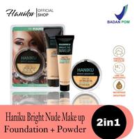 Gambar MAKE UP SET 2 IN 1 HANIKU FOUNDATION + BEDAK - Makeup Tahan Lama dari Glowsix undefined 1 Tokopedia