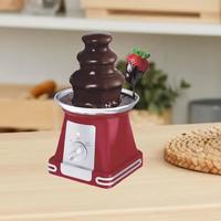 Gambar Air Terjun 3 Tingkat Chocolate Fondue Fountain / Basis Baja Tahan Karat Chocolate Fountain Mesin - 220V dari Nora-store_NEW undefined 4 Tokopedia