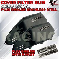 Gambar PENUTUP COVER FILTER VARIO 125 150 OLD NEW LAMA BARU VARTECH BOX PELINDUNG SLIM SARINGAN UDARA Motorcycle - PLUS HRC dari RACING GARAGE_NEW undefined 4 Tokopedia