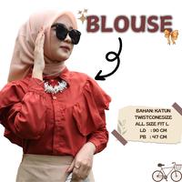 Gambar Oneset Kece Badai! GRATIS Hijab UwU Set Cantik 2in1, Auto Jadi Fashionista GRATIS Jilbab! Oneset 2in1, Auto Stylish ( Blouse + Rok Susun) new Airflow Atasan Muslim Nyaman Panjang Ruffle - 2IN1 dari mamboo modis undefined 3 Tokopedia
