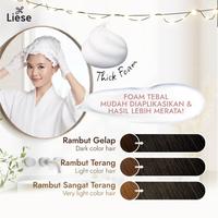 Gambar Liese Bubble Hair Color Foam Midnight Ash - Cat Rambut Permanent dari KAO Indonesia undefined 4 Tokopedia