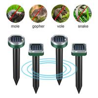 Gambar 2Pcs Solar Rodent Repeller Ultrasonic Mole Repellent Outdoor Garden Yard Farm Pest Control Solar Powered Rodent Mice Repeller dari Tokoberenkg2 undefined 4 Tokopedia