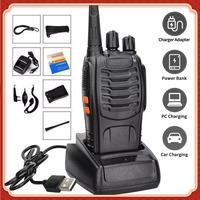 Gambar Walkie Talkie Handy Talky Two Way Radio Black C1 - 2 Unit - 2PCS dari topstar.id undefined 1 Tokopedia