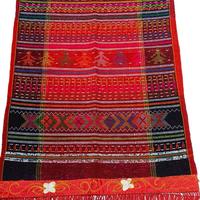 Gambar Kain Ulos Sadum Motif Jolma-jolma Sirat rambu Ulos Tulang Tenun tangan Asli Full Manik-manik dari Mutiara Ulos undefined 1 Tokopedia