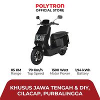 Gambar POLYTRON Fox 200 Electric Sepeda Motor Listrik - OTR Jawa Tengah & DIY, Cilacap, Purbalingga - Milky White, Jateng & DIY dari Polytron EV undefined 1 Tokopedia