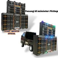 Gambar Mainan Viral Sound Horeg DT 17 Terdapat Lampu Dan Music Oke Gas Terbaru Miniatur Sound System Karnaval Horeq Audio Dipasang Di Pickup Atau Truck Menggunakan Baterai AA Mainan Anak Berkualitas - Toys, Control Remote dari MAINAN ANAK MURAH SURABAYA.35 undefined 1 Tokopedia
