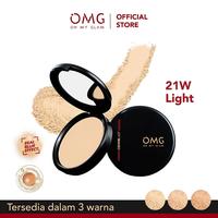 Gambar OMG Oh My Glam Coverlast Two Way Cake 12 g - Bedak Padat Kontrol Minyak Hingga 8 Jam - 41W SAND dari PN BABY & BEAUTY undefined 1 Tokopedia