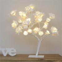 Gambar SWA LED Sakura Tree Desk Light Decorative Bedside Table Lamps dari Magic Import undefined 3 Tokopedia