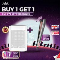 Gambar [BUY 1 GET 1]  Jetzt D70 Dehumidifier Air purifier Mengurangi Kelembapan Ruangan 1.6L dengan HEPA Filter & Anion | Digital, Senyap, Hemat Listrik dari Jetzt Indonesia undefined 1 Tokopedia
