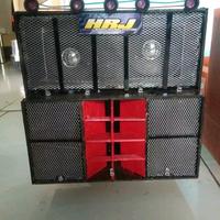 Gambar SOUND HRJ AUDIO MINIATUR SIAP PAKAI FULL LAMPU Speker dari toko miniatur sound system undefined 3 Tokopedia