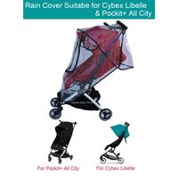 Gambar 1:1 Baby Stroller Accessories Raincoat Rain Cover Dust-proof Cover Windproof Cover for GB POCKIT+ All City Cybex Libelle dari iibuuffeellaaa undefined 2 Tokopedia