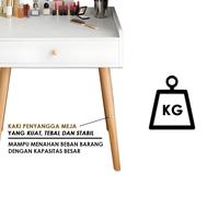 Gambar Meja Rias Minimalis Meja Rias Kecil Dengan Cermin Meja Make Up Meja Rias Modern Minimalis Kecil SZT-7 dari Home Living Bandung undefined 5 Tokopedia