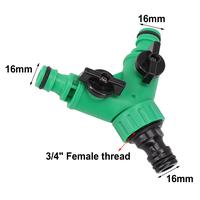 Gambar 2 Way Garden Water Pipe Connectors Pipe Adapter Y Shape Hose Splitter Valve Three Way Plastic Valve With Switch dari GROSIR MOTIFPEPOYO TERBARUU undefined 4 Tokopedia