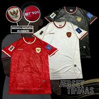 Gambar JERSEY TIMNAS INDONESIA HOME AWAY 2024/2025 - MERAH, XXL, POLOS dari Abdi store 02 undefined 1 Tokopedia