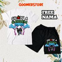 Gambar (BISA COD) Setelan Kaos Celana Pendek Motif Game Roblox/ Grow A Garden/ Raccon Rakun Candy Blossom/ T-shirt Kids Pakaian Distro Fashion Anak untuk Laki-laki dan Perempuan Usia 3-12 Tahun/ Free Nama - HITAM, M dari Goomerstore undefined 3 Tokopedia