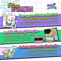 Gambar KADO LULUS Banner Spanduk Sidang Skripsi Wisuda Sempro Semhas Desain Unik Lucu #7 - 035 - BRImo, Tanpa Lakban dari Hamel Shop undefined 2 Tokopedia