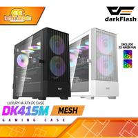 Gambar CASING DARKFLASH DK415M Mesh - Mid Tower ATX Tempered Case dari Techno Computer Bali undefined 1 Tokopedia