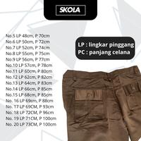 Gambar SKOLA - Seragam Sekolah Celana SD PDL Pramuka Bahan Elemen - 5 dari SKOLA STORE undefined 4 Tokopedia