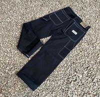 Gambar CELANA JEANS GOMBRONG BAGGY CARPANTER Y2K BLACK SPESIAL SERIES FREAK STREETWEAR UNISEXS - STARS Y2K, 28 dari OldMoney.id undefined 4 Tokopedia