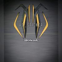 Gambar STRIPING LIST STANDART MOTOR HONDA VARIO 125 2022 2023 HITAM DOP Motorcycle dari vs sticker_NEW undefined 2 Tokopedia