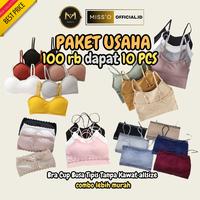 Gambar Missoofficial.id Paket Usaha 100RB dapat 10 pcs Bra Sport Tanpa Kawat Cup Busa Tipis BH Beha Seamless Lembut - BR006 10 PCS, ALL SIZE dari MISSOOFFICIAL.ID undefined 1 Tokopedia