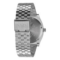 Gambar Nixon Jam Tangan Time Teller Silver A045000 Stainless Steel Unisex dengan Tali dan Kaca Kristal Hitam Tahan Air 100M - Black, Crystal dari accwatchesnuna undefined 2 Tokopedia