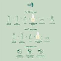 Gambar Acne Calming serum untuk mengatasi jerawat, pori-pori besar dan bopeng - -, - dari lelyfabilherbal undefined 5 Tokopedia