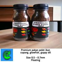 Gambar PREMIUM ! PAKAN PELET IKAN CUPANG, GLOWFISH, GUPPY PREMIUM UNTUK PERTUMBUHAN DAN MUTASI WARNA ORIGINAL dari KEBUTUHAN SEMUA HEWAN undefined 1 Tokopedia