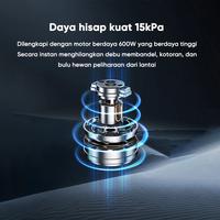 Gambar AQUA CCX600R Handheld Vacuum Cleaner 15KPa 600W Suction HEPA Fine Dust Filter dari CALFI STORE undefined 5 Tokopedia
