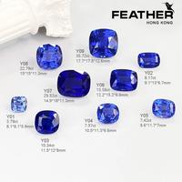 Gambar 【100% Asli Lab Grown Diamond-Gem】- (Natural Blue Safir ) - FL-IF-VVS1-Color D PREMIUM alami Batu B3rl14n Permata Sertifikat Certificate GIA-IGI-NGIC-AGL-GRC Grafir Code Original B3rl14n Sertifikat USA cincin liontin kalung gelang anting - M01-09, Deposit dari FEATHER JEWELRY.id undefined 4 Tokopedia