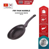 Gambar SUNHOUSE SBD24,26,28 Marble Frypan Anti Lengket Hitam 18,24,26,28,30 cm 1 Pcs Kitchenware Aluminium Dapur Loyang Wajan Kayu Panci Stainless Steel - SBD26 dari Sunhouse Indonesia undefined 1 Tokopedia
