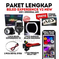 Gambar PAKET BILED AES EXPERIENCE V1 dan V2 VERSION 2 TURBO SE ORIGINAL TERBARU LENGKAP - BILED EXPERIENCE V1 60W SAJA, TANPA DEVIL EYES dari BIGLED Store undefined 5 Tokopedia