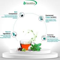 Gambar Tazakka Teh Daun Dewa Kering Isi 20 Kantung Celup Tea Bag Minuman Kesehatan Herbal Pelancar Darah Obat Stroke Ringan Paling Ampuh Air Cup dari Herbal Tazakka Store undefined 4 Tokopedia