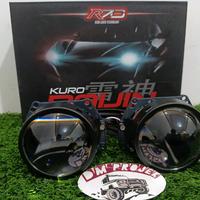 Gambar Raijin kuro R70 3 inch 80 watt laser original upgrade mobil Innova jazz yaris motor beat crf nmax pcx rx king supra vario ninja paket lengkap RGB bi-laser dari DMPROJEK undefined 1 Tokopedia