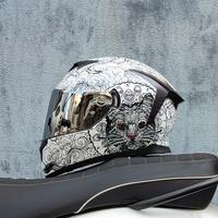 Gambar Lvs Motorcycle Full Face Helmet Dot Approved Casque Arai Reply With Built-In Sunshade Racing Helmet Cap - Blue, S dari emily lapak stooore undefined 3 Tokopedia