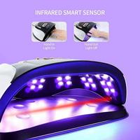 Gambar UV Led Nail Lampu UV Nail Art SUN C4 256W 57Leds Dalam Full Hitam Lampu UV Lampu Nail Art Pengering Kutek Gel Led UV Nail Lamp Alat Pengering Kutek Gel UV Led Nail Lamp NAIL DRYER UV LAMP - 256W 57LED SUNC4—Putih dari Tok-beautygirl.id undefined 3 Tokopedia