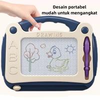 Gambar DUFFY TOYS PAPAN GAMBAR WARNA MAGNETIK / PAPAN TULIS ANAK MAGNETIC / DRAWING BOARD MAGNETIC / PAPAN TULIS WHITE BOARD / WHITE BOARD PAPAN TULIS / PAPAN TULIS KECIL / MAINAN PAPAN TULIS MAGNET PAPAN TULIS ANAK / MAINAN PENCERAHAN PENDIDIKAN KOTAK BEST - Pink Bracket dari BLUE&RED STORE undefined 5 Tokopedia