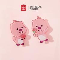 Gambar Miniso x ZANMANG Loopy Collection Hair Clips 2 pcs Hair Ties Jepit Rambut Aksesoris Rambut Lucu - B dari minisoshopid undefined 4 Tokopedia