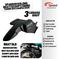 Gambar SPAKBOR KOLONG MOTOR BEAT NEW FI ESP STREET DELUXE SCOOPY 2012-2025 - BEAT OLD 2012-2019 dari Speed Automotive undefined 3 Tokopedia