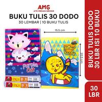 Gambar BUKU TULIS ISI 30 LEMBAR DODO (BEST SELLER) #BENTARLAGISEKOLAH - Warna dari ATK MEDAN GROSIR - LOGO MERAH undefined 1 Tokopedia