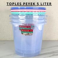 Gambar Toples Plastik Kerupuk 5 10 16 Liter Sealware Krupuk Peyek ALEXISH - 10 LITER ALEXIS, EXTRA PACKING dari KENZO HOUSEWARE undefined 4 Tokopedia