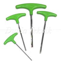 Gambar TEKIRO Kunci L Satuan Model T Hex Shape Hex Key 4 , 5 , 6 , 8 , 10 mm Kunci L Set Kunci L Gagang T Kunci T Mata Sok L Kunci L SATUAN - 4 mm dari Dunia Tehnik Shop undefined 2 Tokopedia