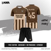 Gambar Jersey Futsal Sepak Bola Basket Volly Bulutangkis Full Printing Premium Terbaru  Bebas Custom Bonus Request Custom Nama No Punggung Sponsor Bahan Dryfit Milano Baju Sport keren sepakbola - Motif H-001, Atasan, S dari Ulilsportjogja undefined 4 Tokopedia