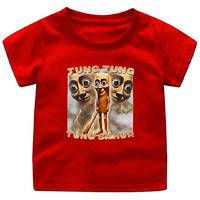 Gambar Baju Kaos Atasan Anak Laki-laki Lengan Pendek Motif Terbaru Tung Tung Tung Sahur 3  Kekinian - Biru, XS anak dari Vany seller undefined 2 Tokopedia